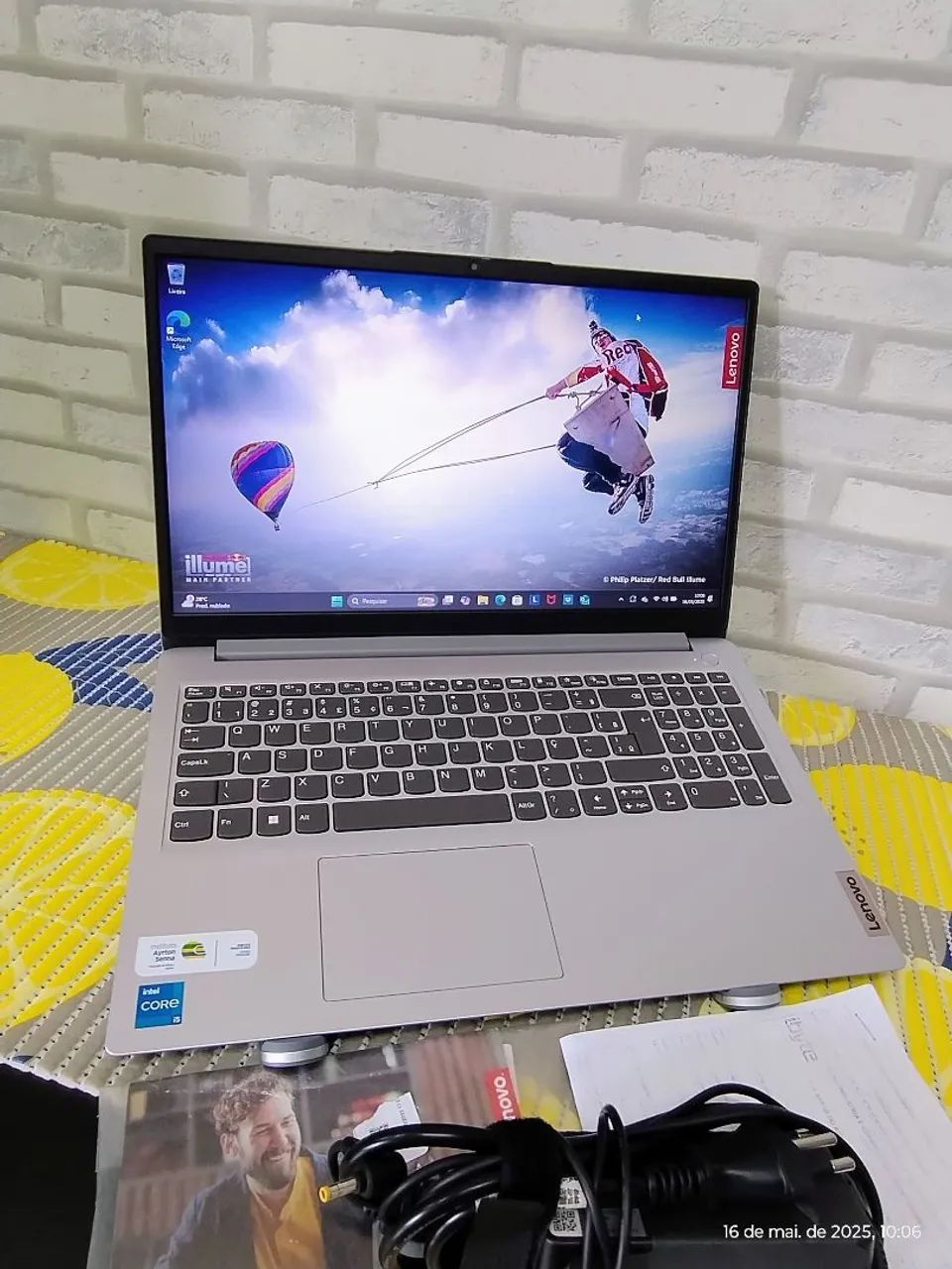 Notebook Lenovo i5 12 geração 8gb 512gb com garantia  - Foto 3
