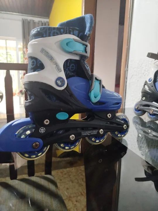 Patins semi-novo para Crianças - Foto 2