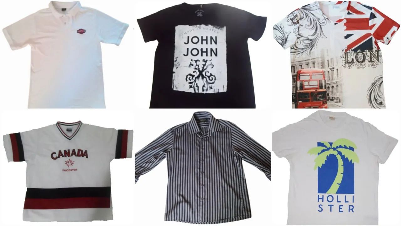 Camisas, Camisetas Diversas - Foto 3