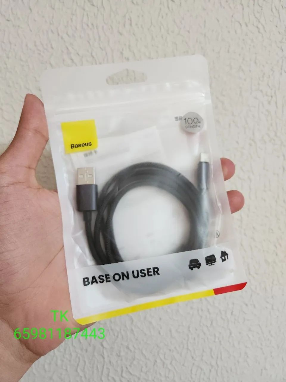 Cabos USB para Android e iPhone original Baseus  - Foto 4