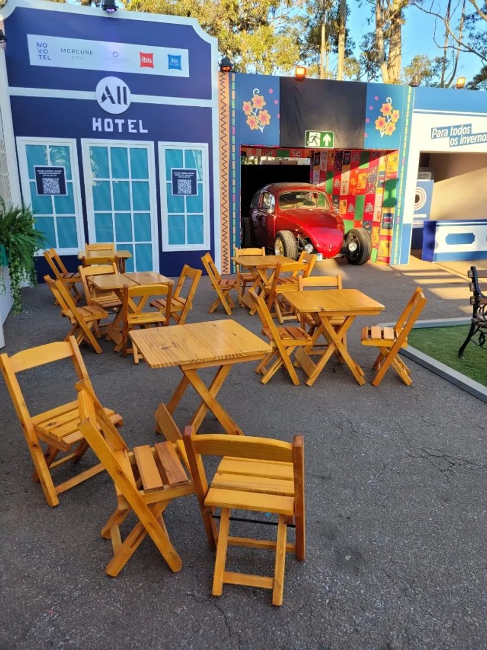 Jogo de mesa dobrável infantil - Foto 2