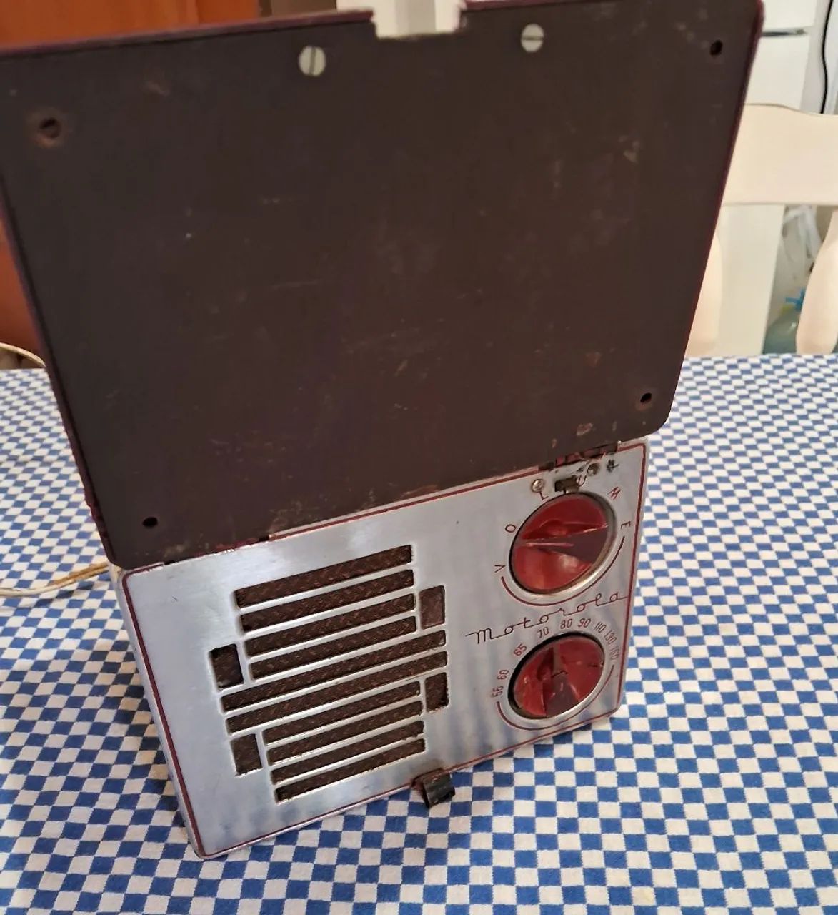 Rádio antigo valvulado Motorola