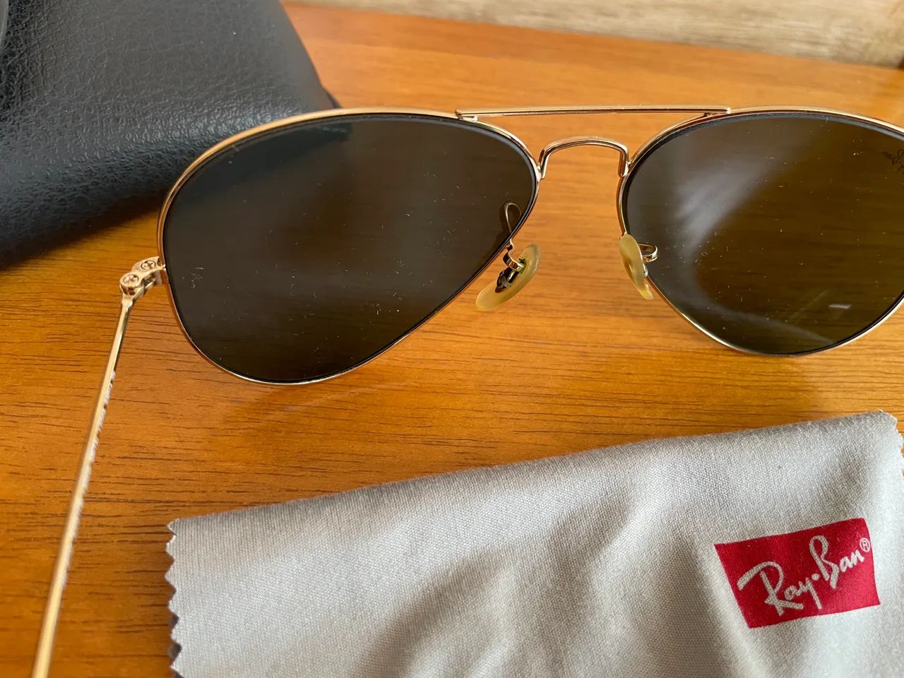 Óculos de sol Ray-Ban Aviator clássico 3025 importado - Foto 3