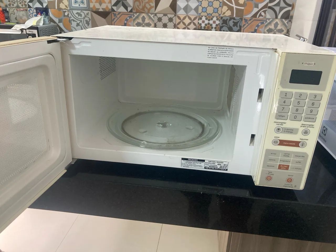 Forno microondas Brastemp 30 litros