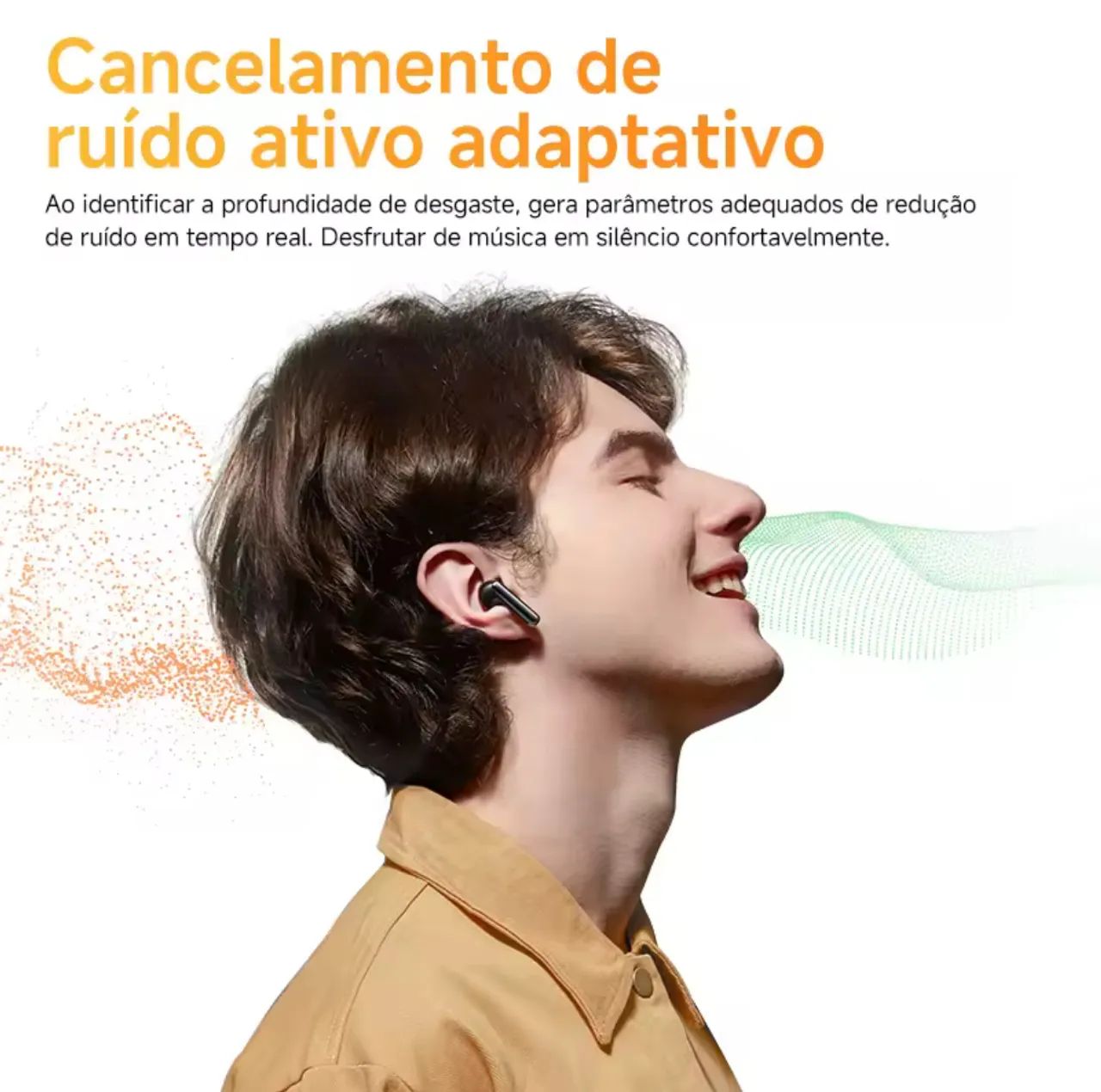 Fone de Ouvido QCY AilyBuds Pro+ - Branco com Case - Foto 4