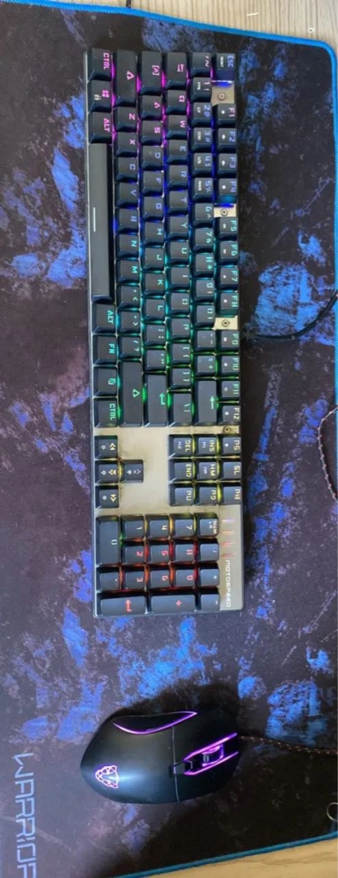 Kit Teclado e Mouse Gamer MotoSpeed
