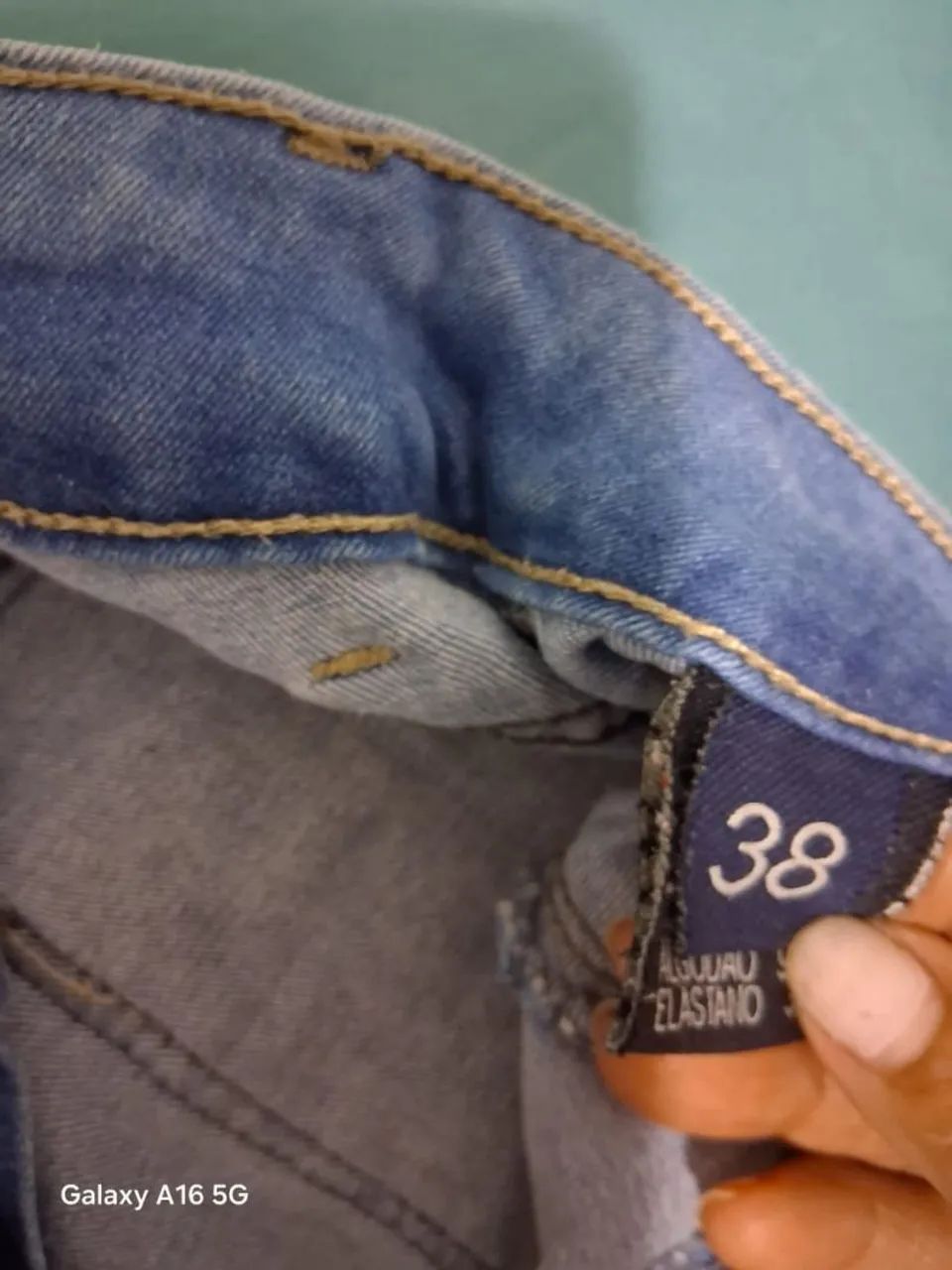 Calça Jeans Skinny Azul - Tamanho P - Foto 3