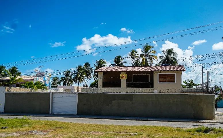 Casa Temporada Barra de São Miguel, 5 quartos, capacidade 20 pessoas.