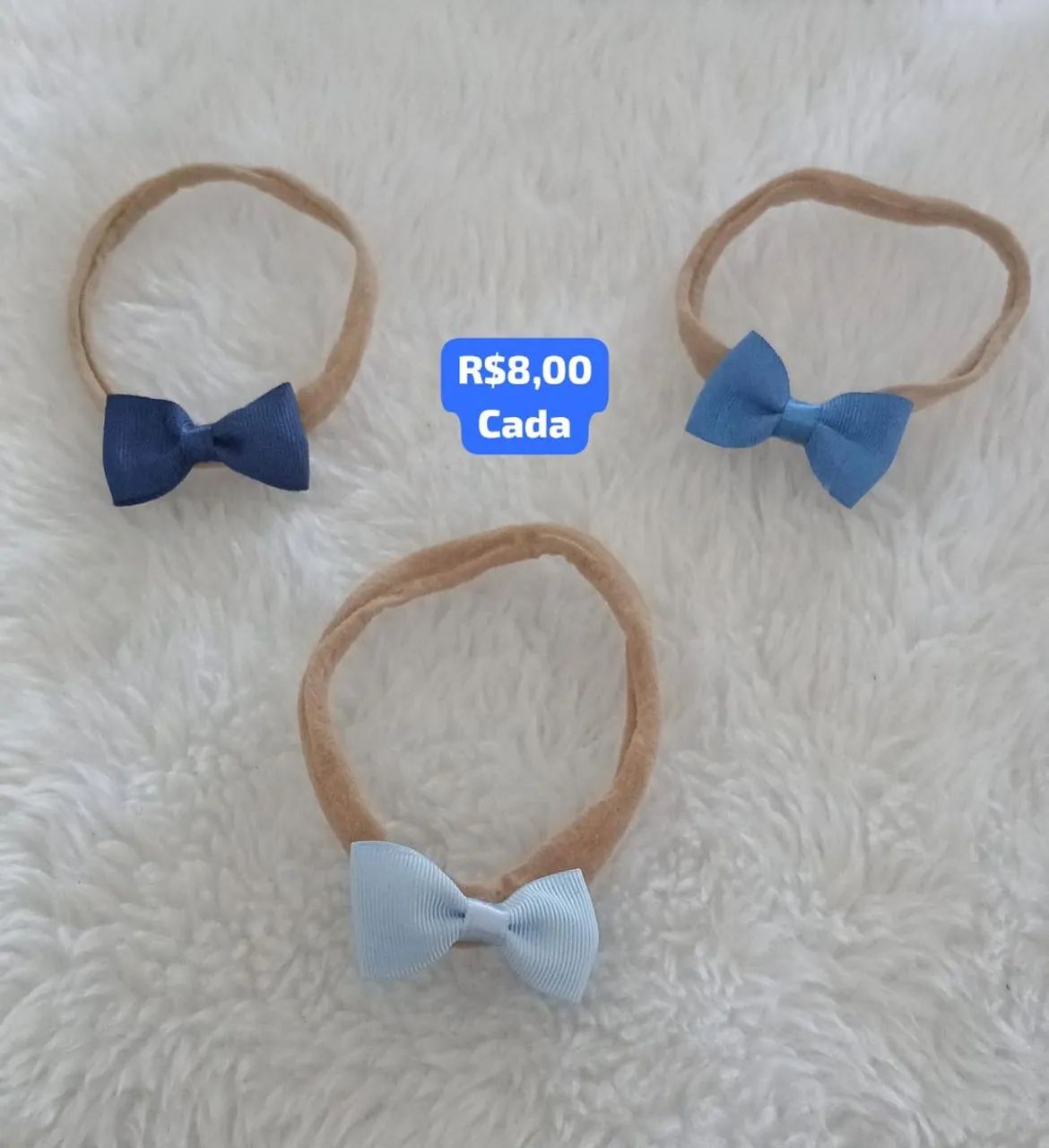  Tiaras Bebê - lindas e delicadas - Foto 3