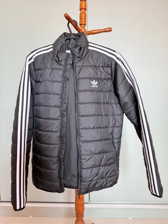 Casaco Adidas Originals Masculino Preto com Listras