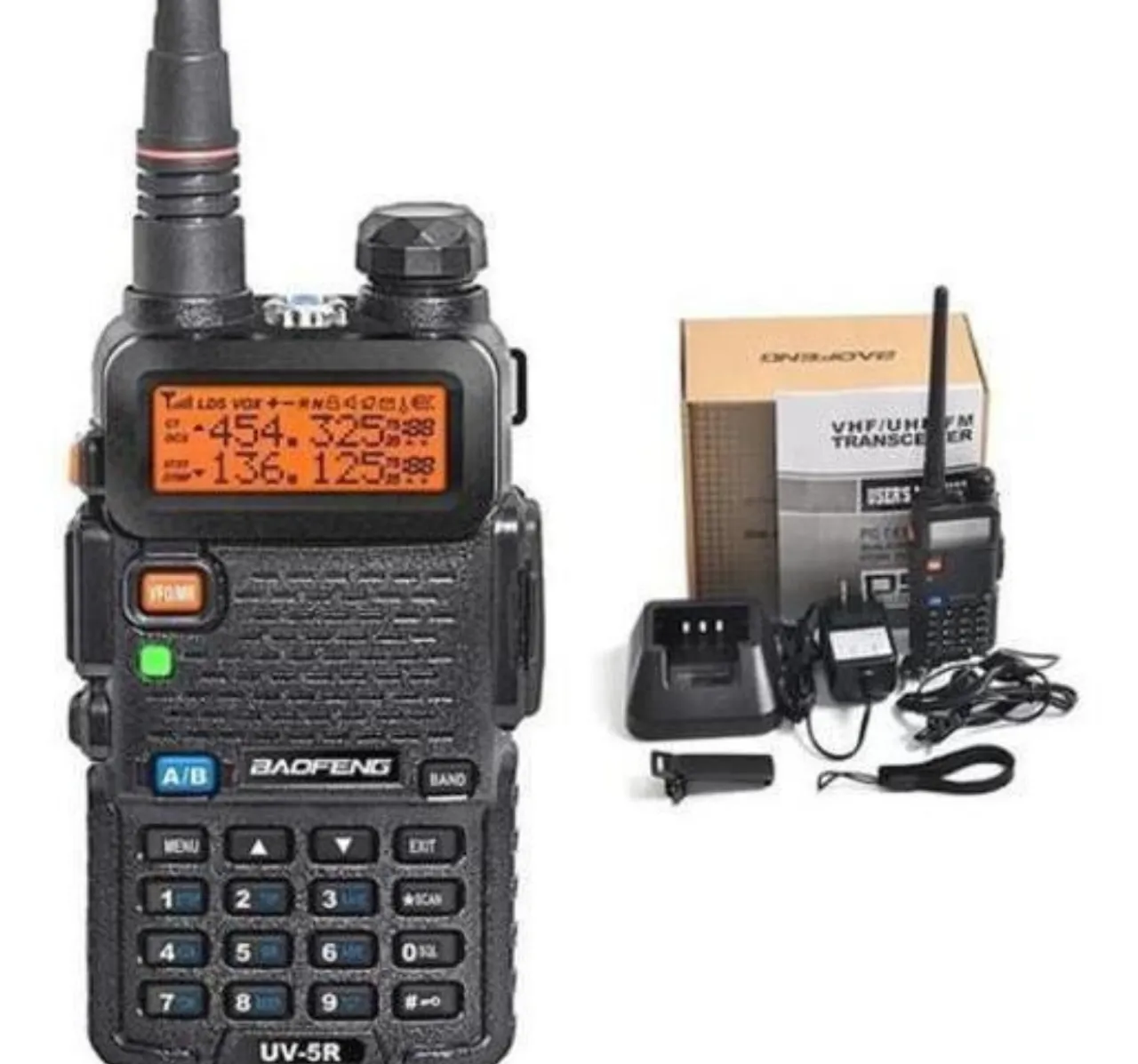 Radio Comunicador Dual Band Baofeng Uv-5r Vhf Uhf