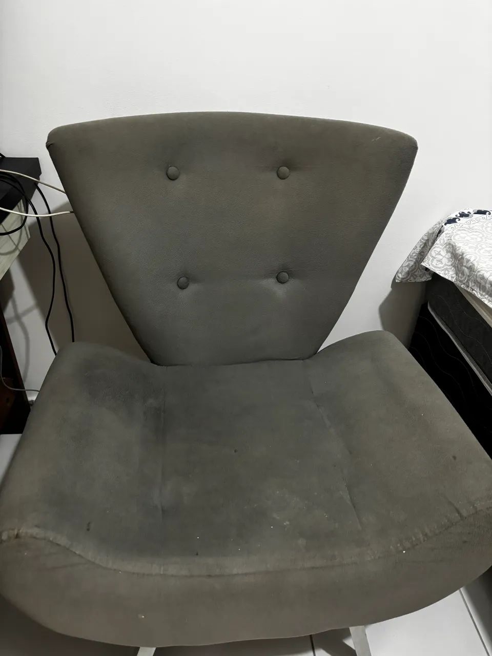 2 Poltronas Cinza - Foto 4