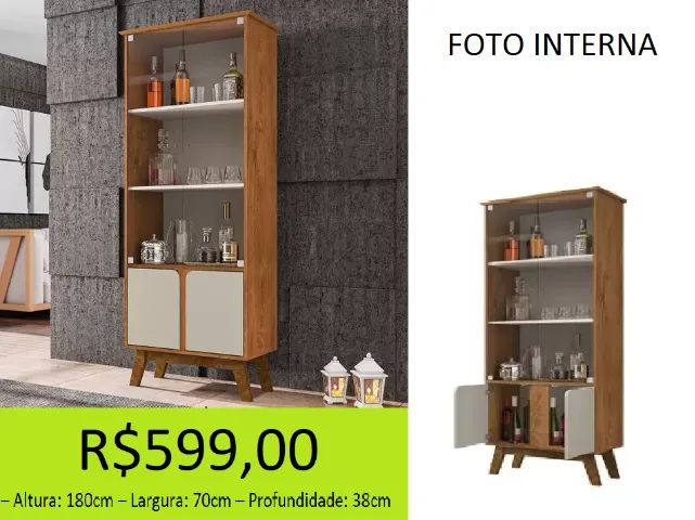Cristaleira a pronta entrega  - Foto 4