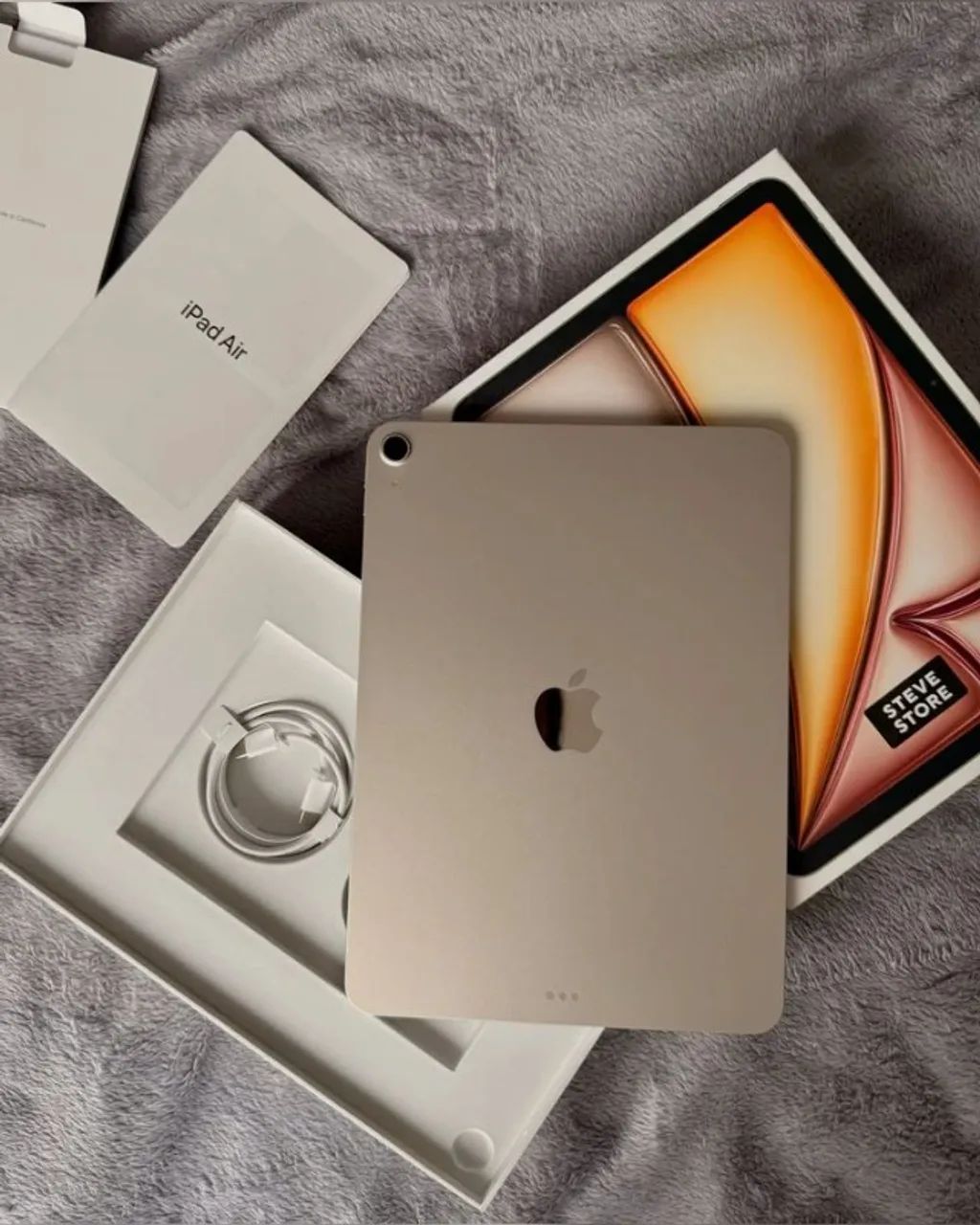 Novo iPad Air M3 256GB - Leve, potente e versátil