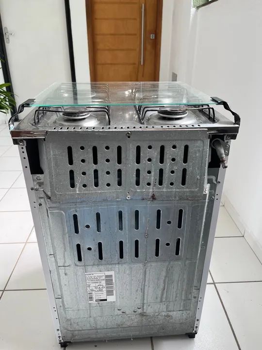 Fogão 4 bocas Esmaltec com forno - Foto 3