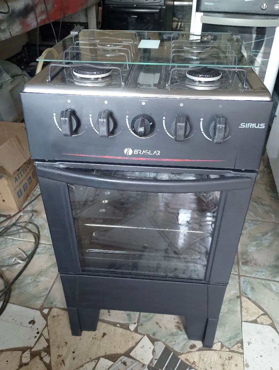 Fogão Braslar Sirius 4 Bocas com Forno