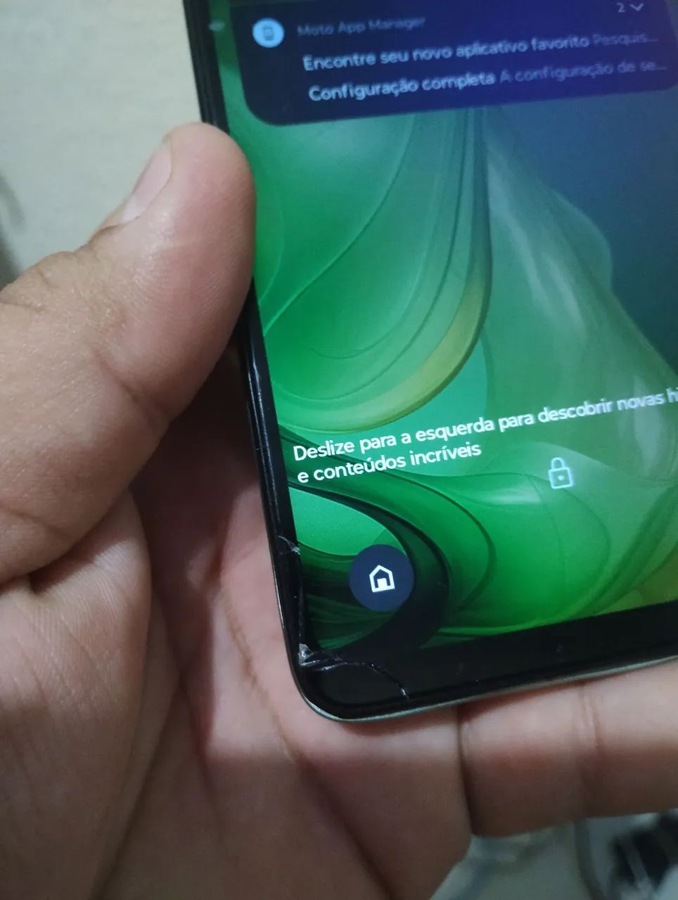 Moto G24 128gb Funcionando perfeitamente TRINCADO - Foto 3