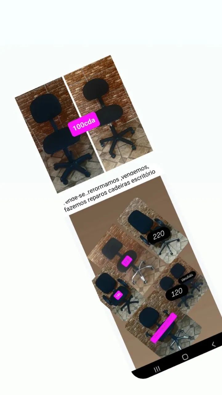 Cadeiras escritório  - Foto 2