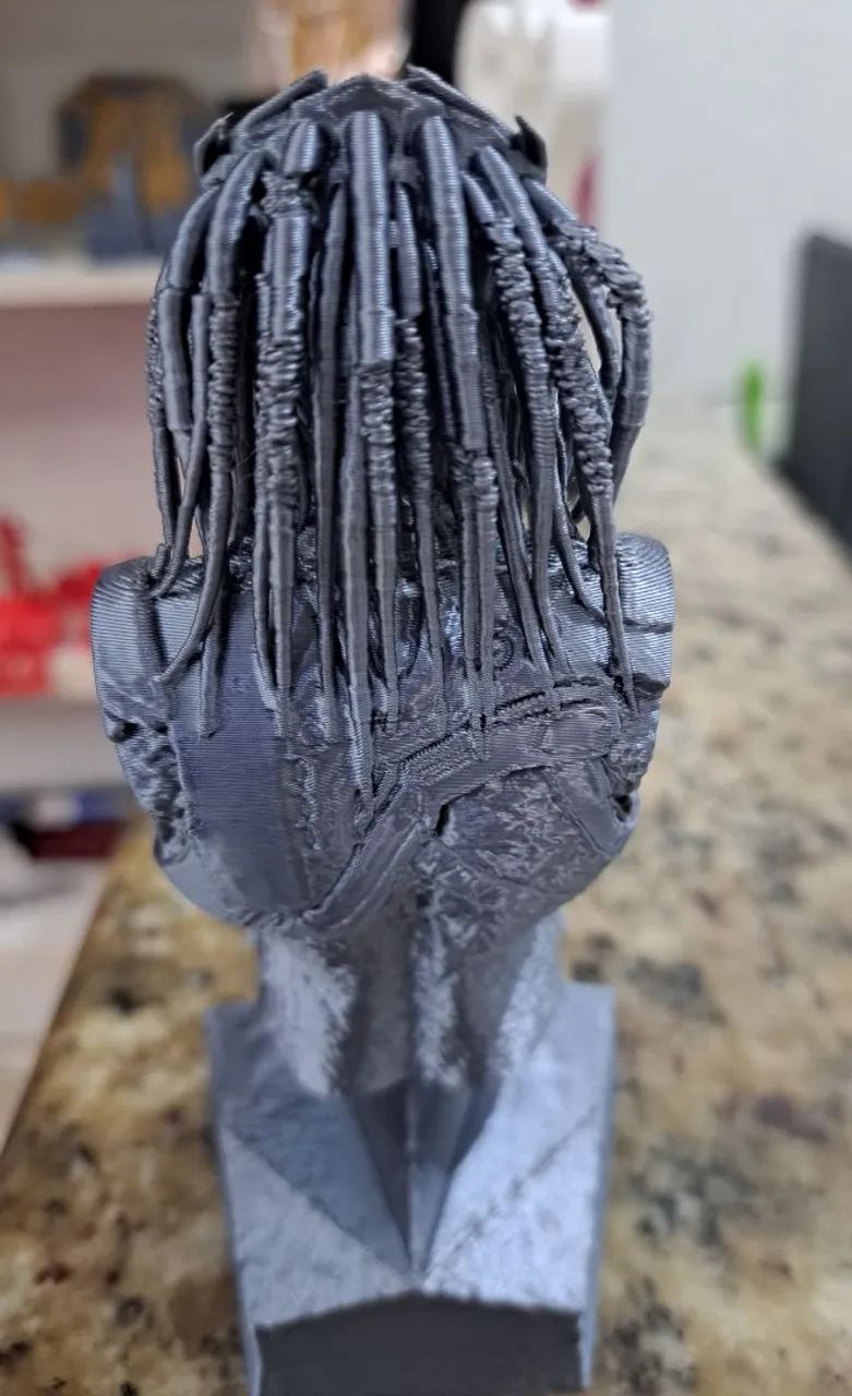Busto Predator 3D impresso  - Foto 2