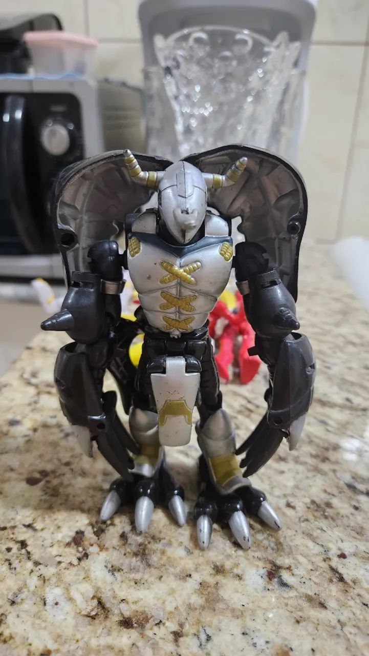 Black WarGreymon Digivolving Digimon