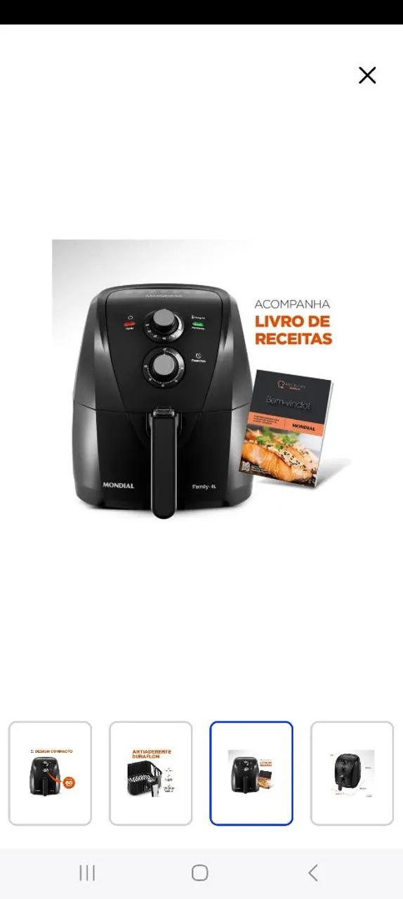 Ayr fryer mondial - Foto 5