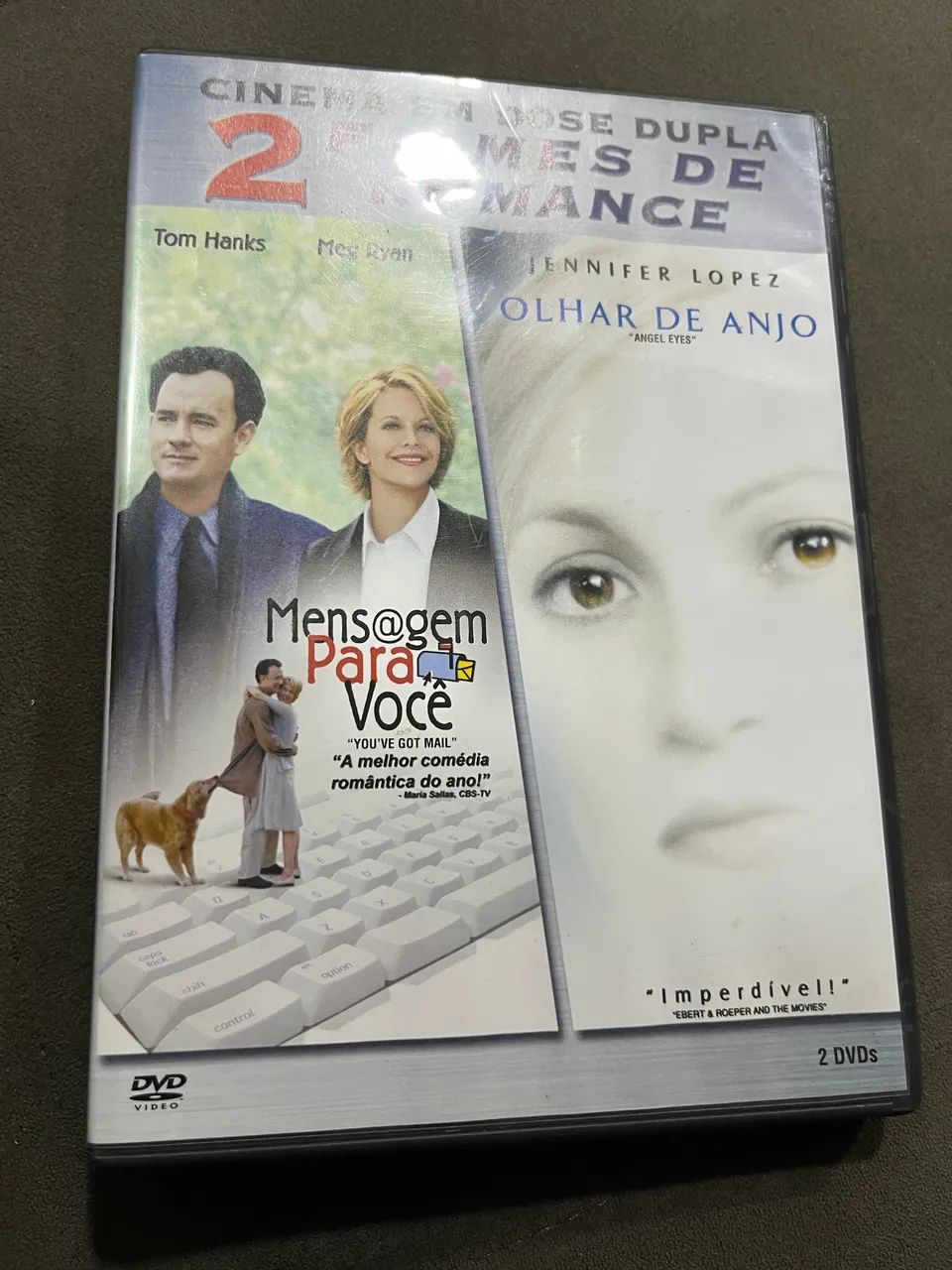 DVD Mensagem para Você e Olhar de anjo 