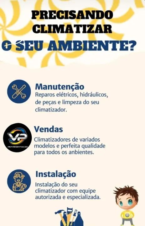 MANUTENÇÃO PREVENTIVA E CORRETIVA PARA CLIMATIZADOR 
