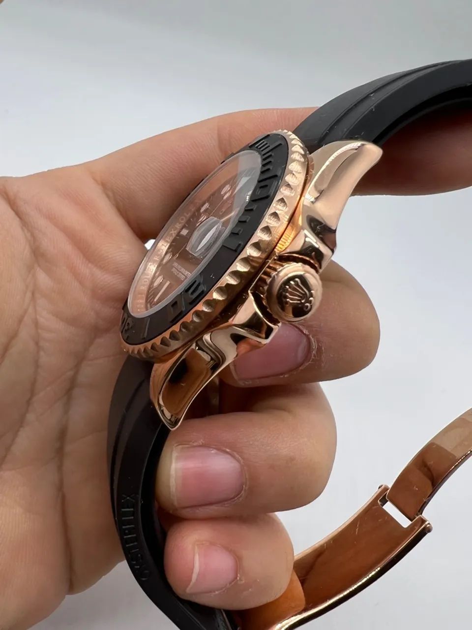 Relógio Rolex Yacht-Master 40mm Rose Gold - Foto 2