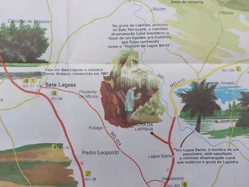 Mapa Ilustrado Cidades do Diamante - Alterosas, Diamantina, MG - Foto 4