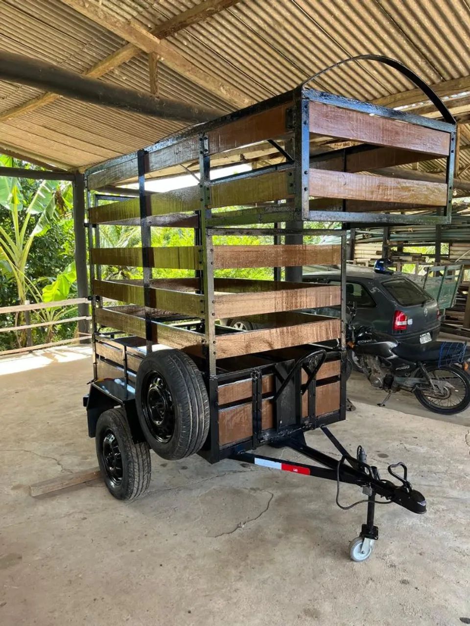 Carreta pra moto, carga ou cavalo  - Foto 5