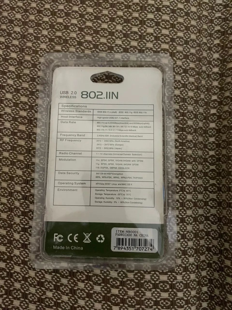 Adaptador USB Wireless 802.11n - Foto 4