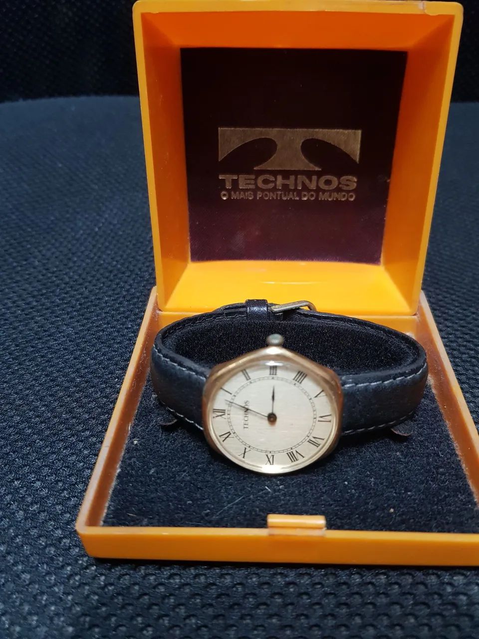Relógio Technos a corda original único dono com nota fiscal e manual. - Foto 2