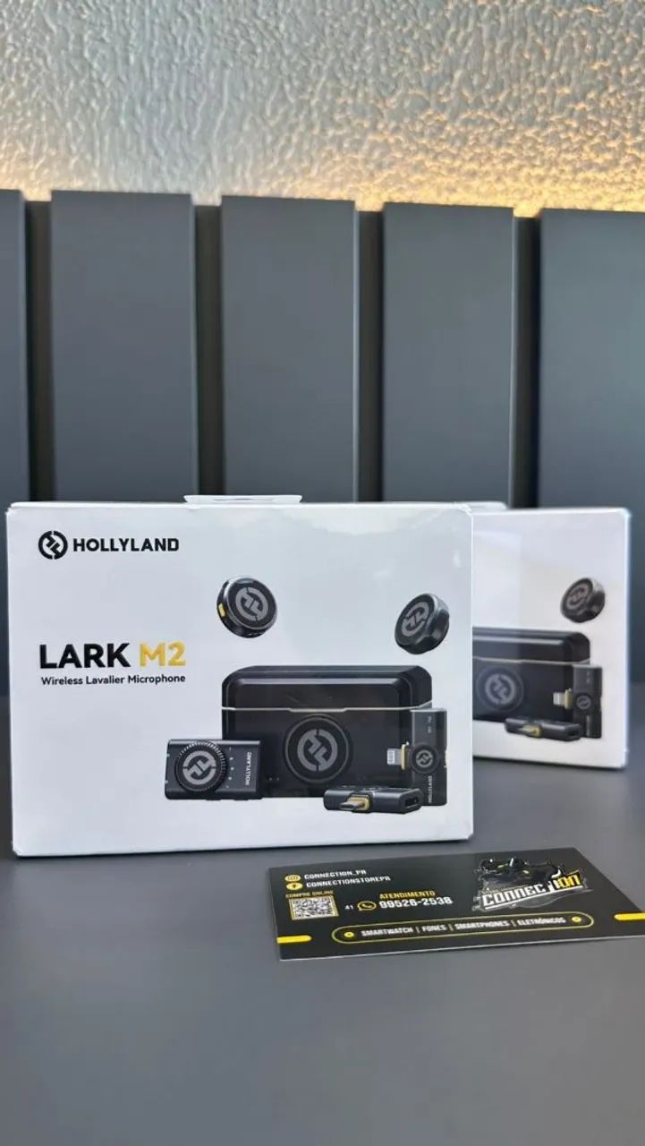 Microfone Combo Hollyland Lark M2 