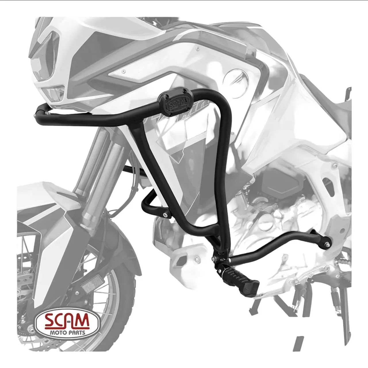 PROTETOR DE CARENAGEM SCAM PARA AFRICA TWIN 1100 ADV SPORTS - Foto 2