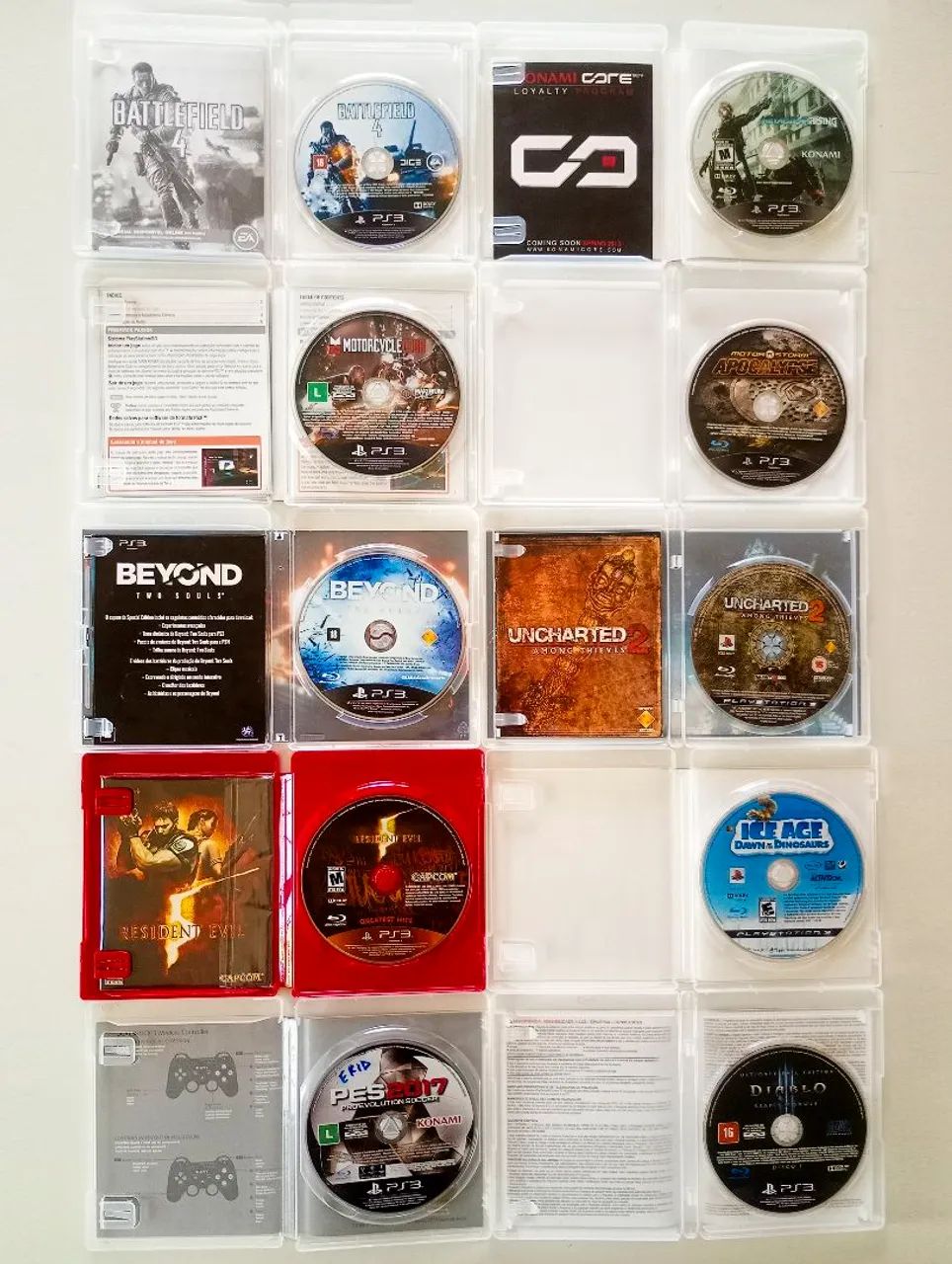 Jogos ps3 original - ATENÇÃO NA DESCRIÇÃO ! - FAÇO OLX PAY ! - CDs