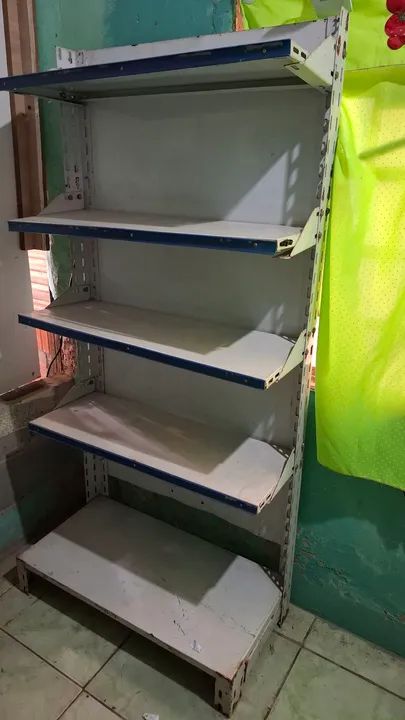 DUAS Prateleira de metal para comércio - Foto 2