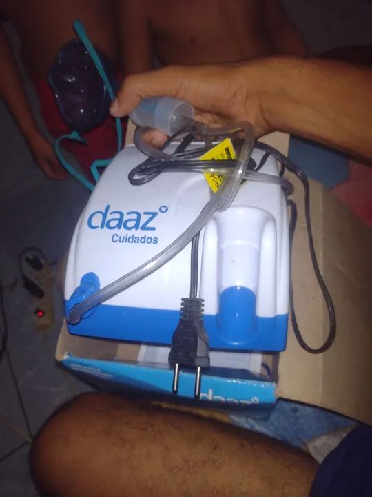 Nebulizador Daaz completo semi novo  - Foto 3
