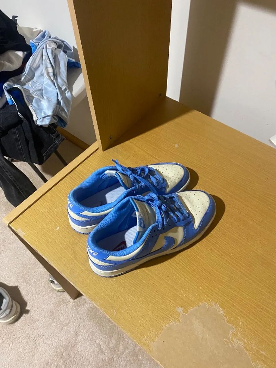NIKE DUNK BLUE E VANS KNU SKOOL PRETO ORIGINAIS