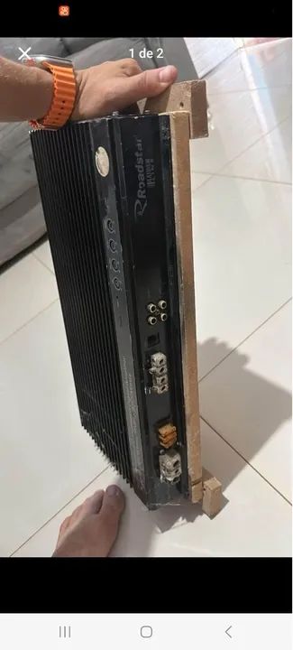 Amplificador roadstar 1600 watts