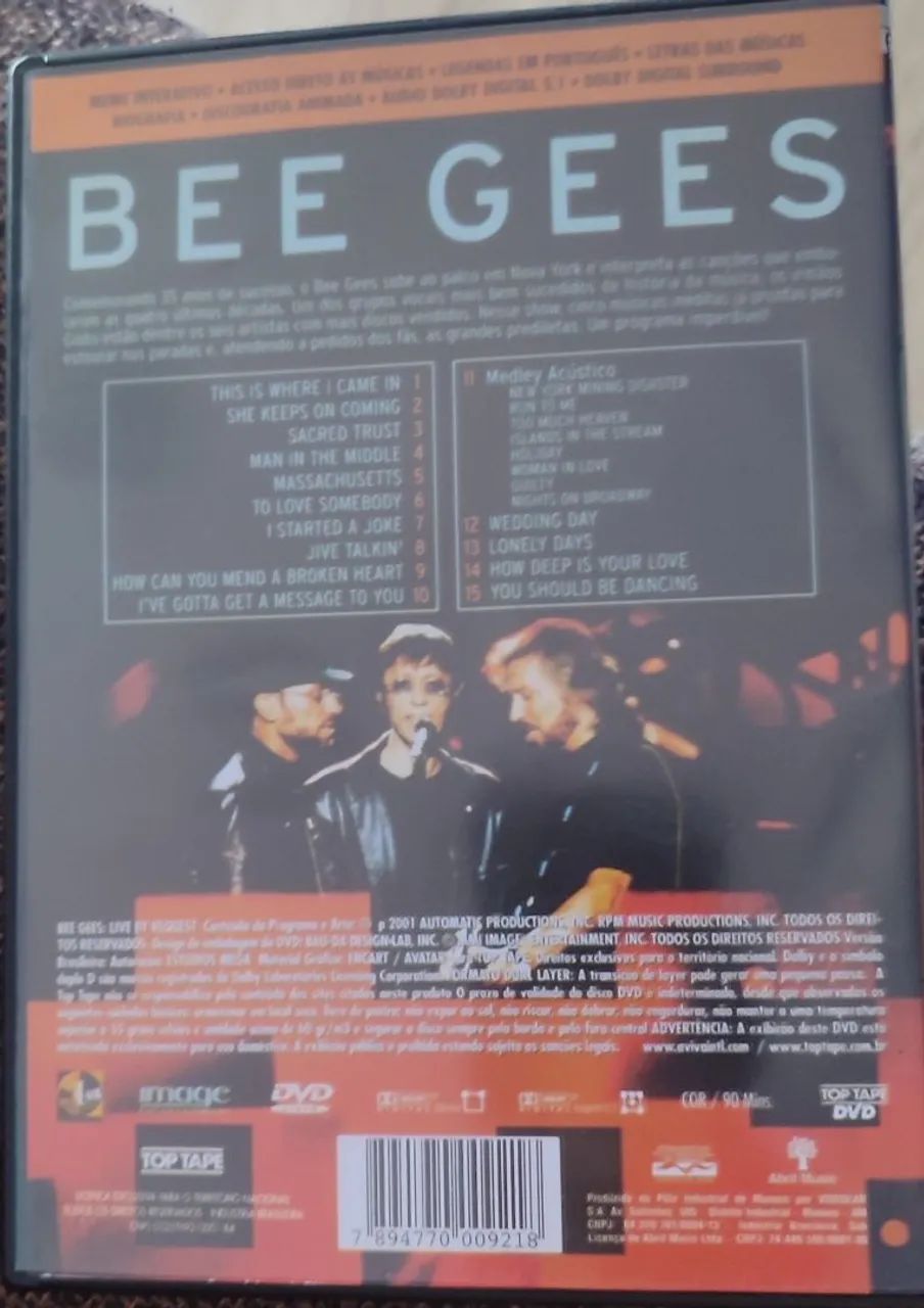 Bee Gees - Live By Request - DVD - Foto 2