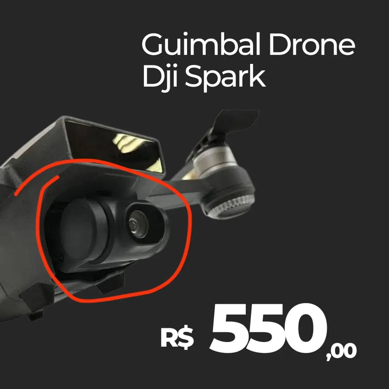 Gimbal Dji Spark ir