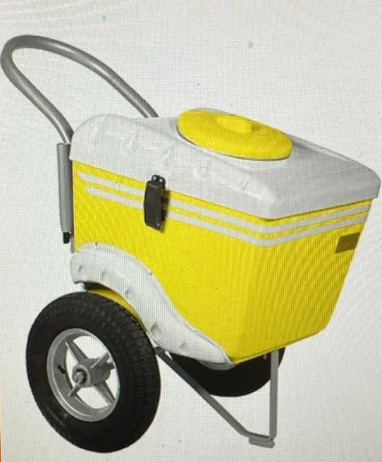 Carrinho de picolé T375 com capacidade pra 250 a 300 picolés,.