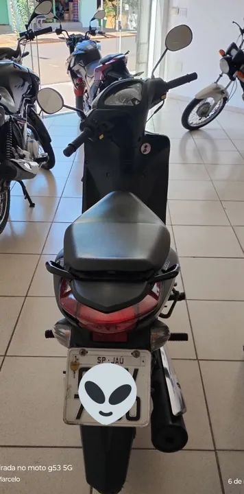 Honda Biz 125 - Preta - 2025 - Foto 9