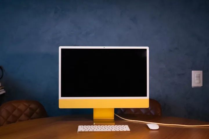 iMac 2021 Amarelo/Dourado M1