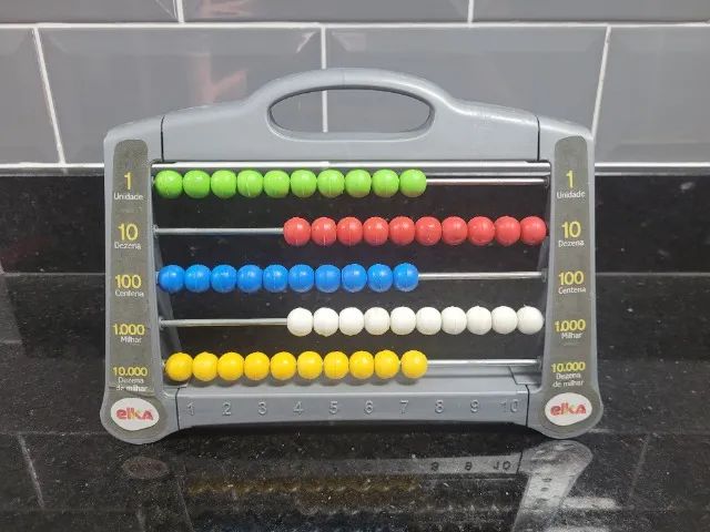 Ábaco de mesa escolar Elka
