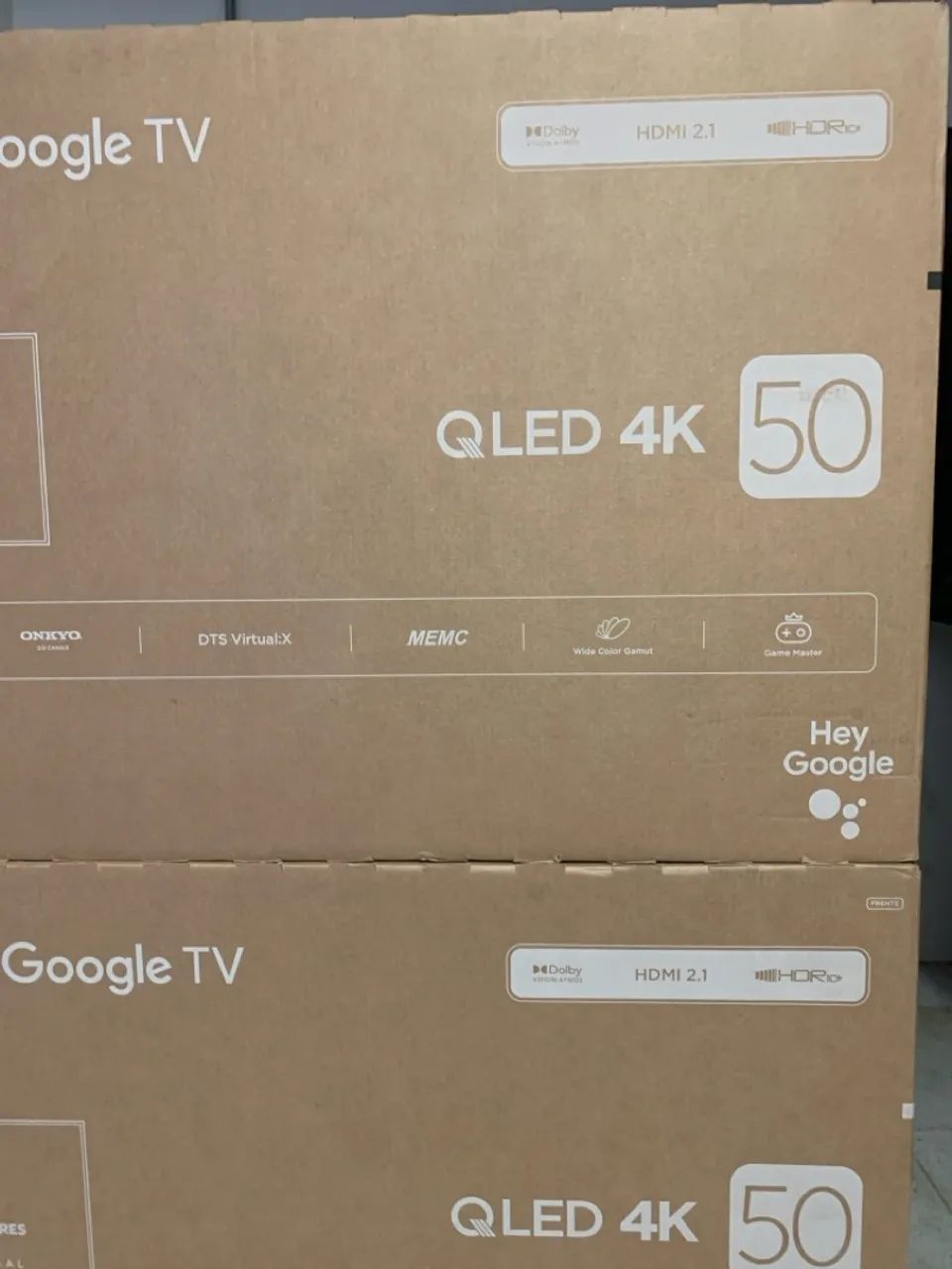 TV TCL QLED 4K 50 polegadas com Google TV - Foto 3