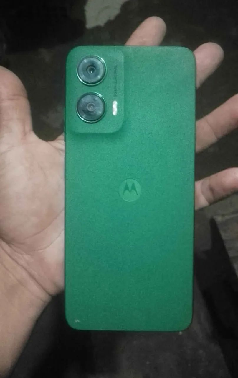 Moto g35 5g bloqueado e com trincos - Foto 2