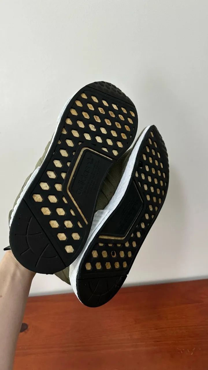 tenis Adidas NMD Green Olive - Foto 3