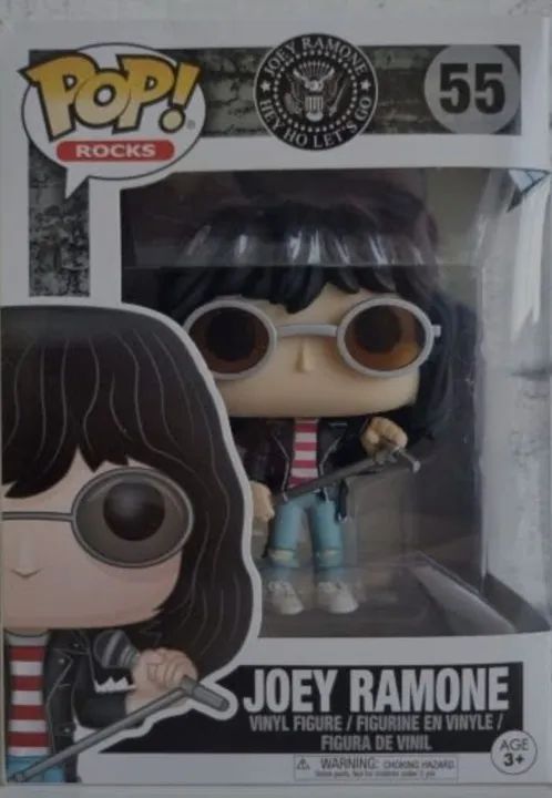 Funko Pop 55 Joey Ramone (Hey ho, Let's go!)