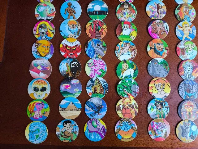 Caps Buzzy Tazos Anos 90 coleção completa com 100 - Foto 5